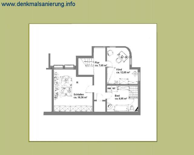 Grundriss OG (Variante Dachterrasse)