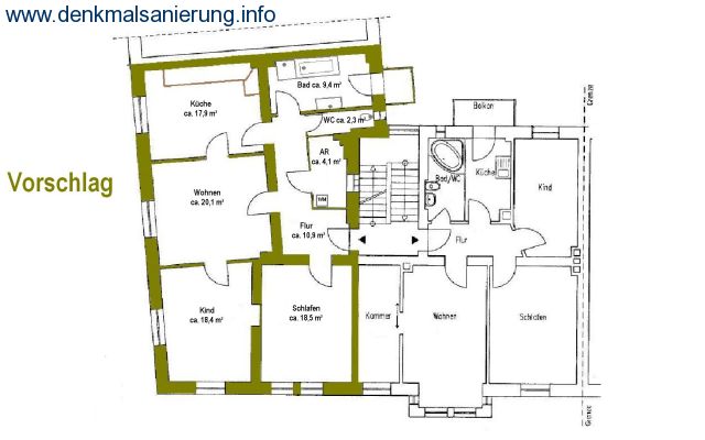 Grundriss (Vorschlag)