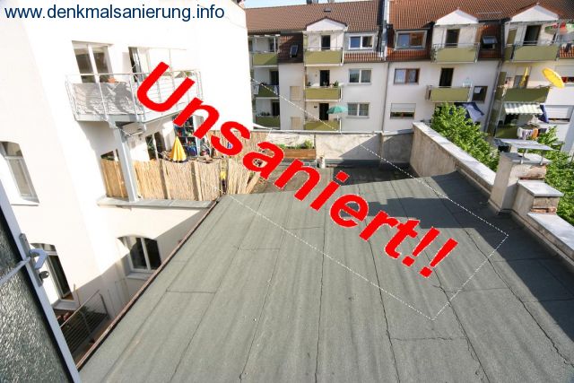 Platz für sonnige Dachterrasse